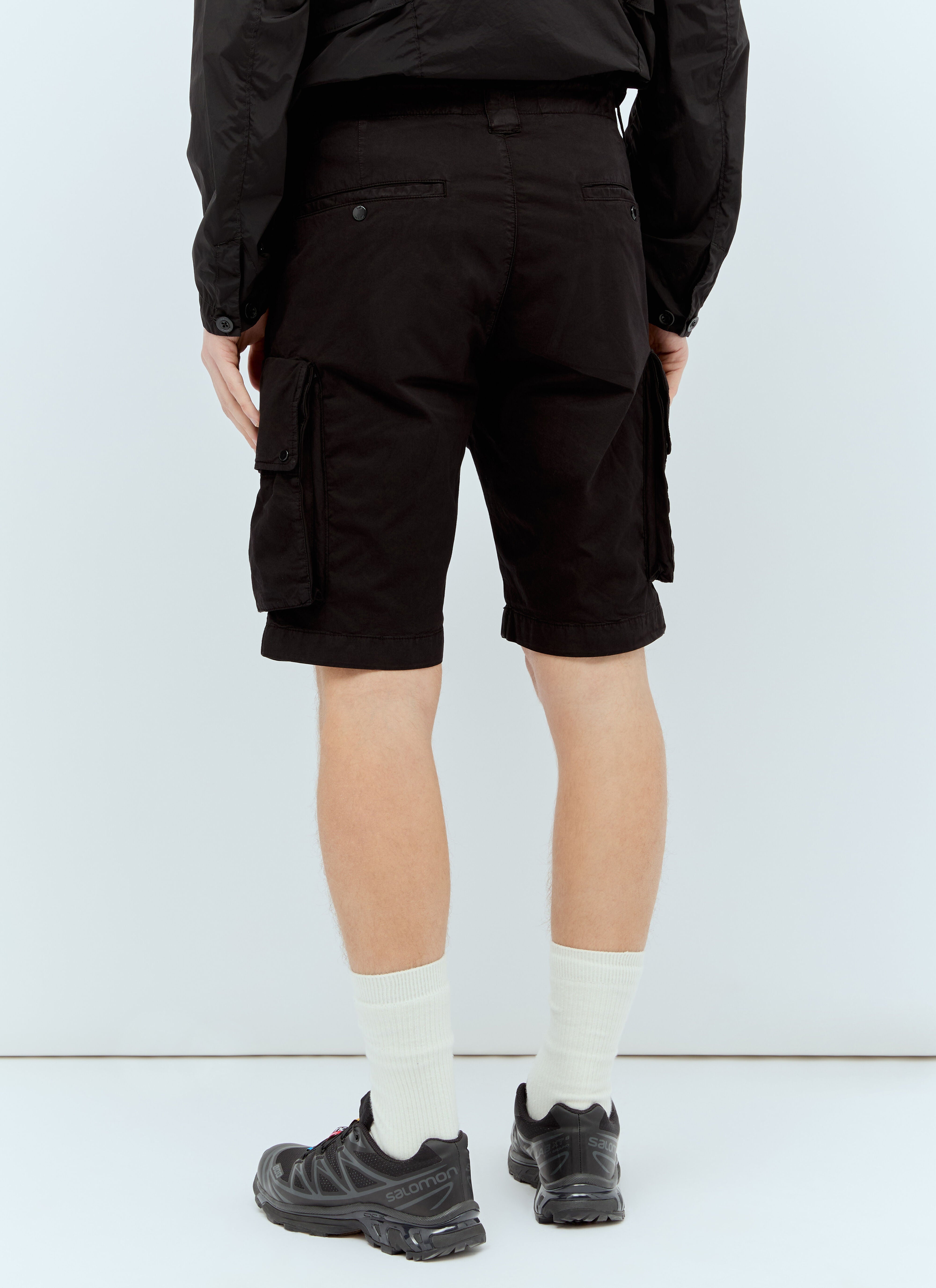 C.P. Company Men Twill Cargo Shorts - 6