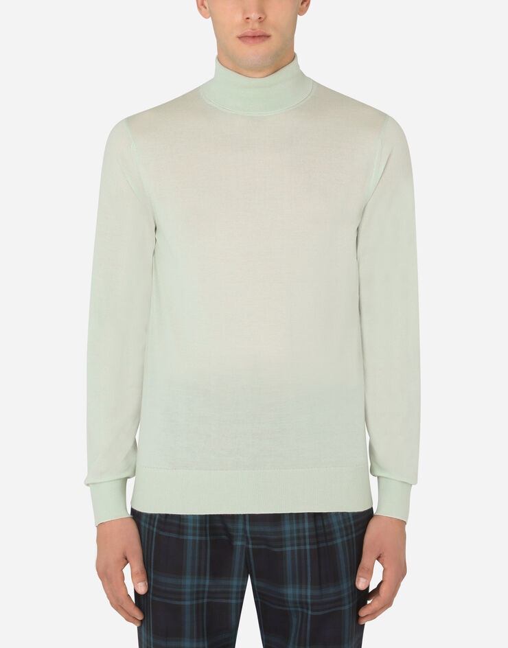Wool turtle-neck sweater - 2