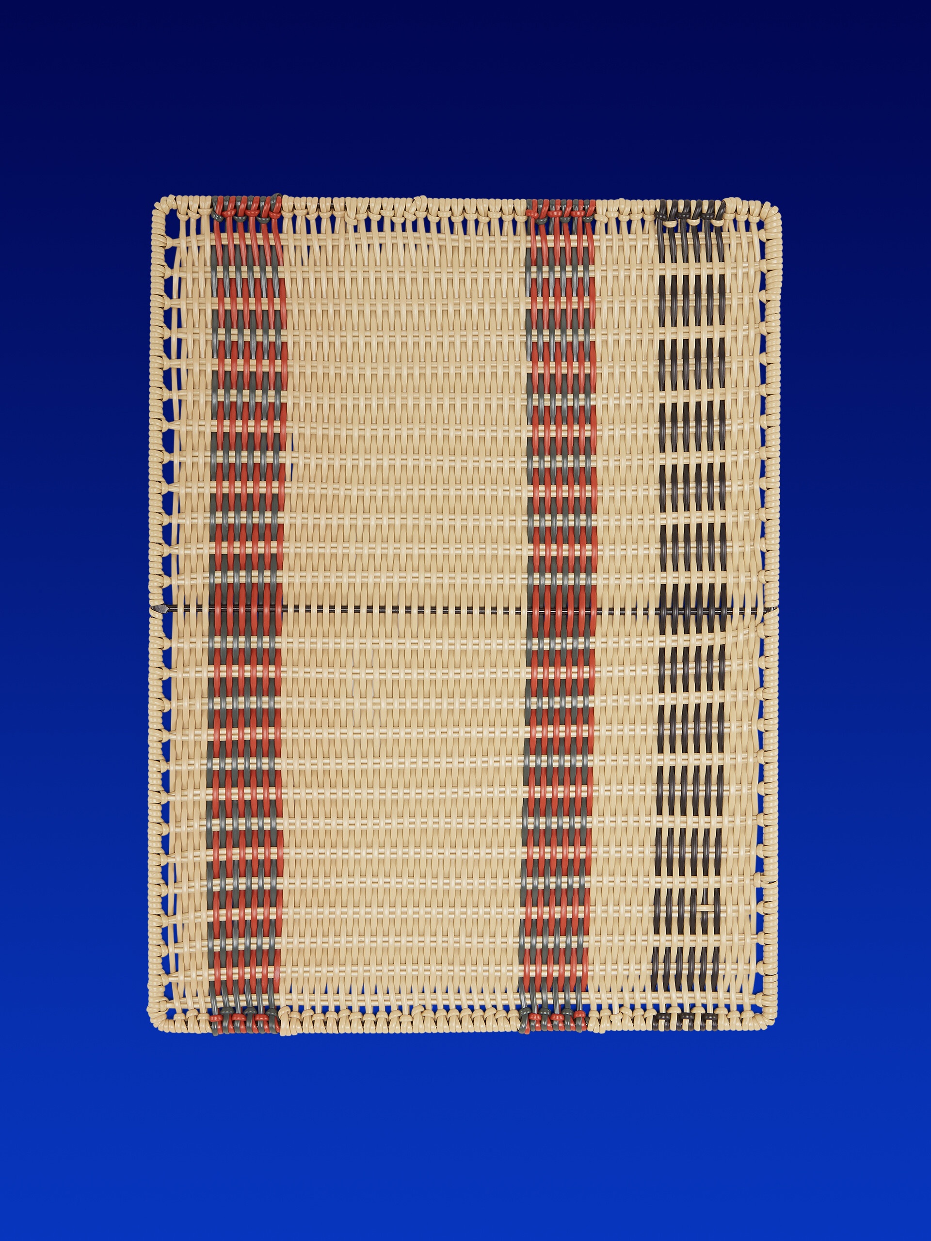 MARNI MARKET RECTANGULAR PLACEMAT WITH MULTICOLOR STRIPED MOTIF - 1