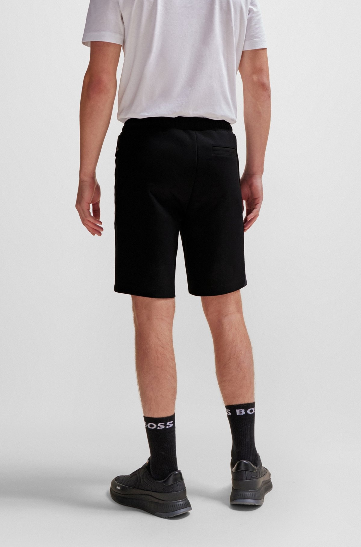 SHORTS WITH LOGO PRINT - 5
