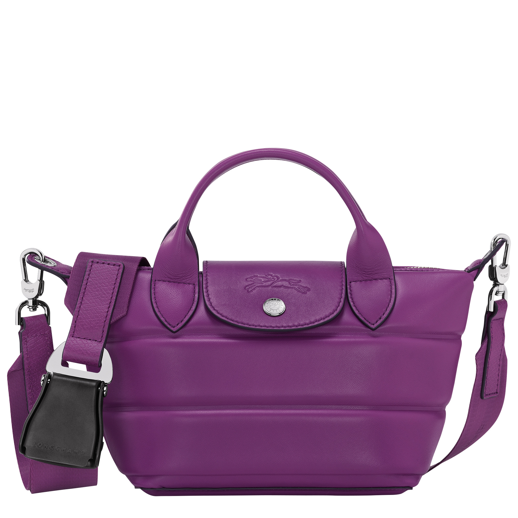 Le Pliage Xtra XS Handbag Violet - Leather - 1