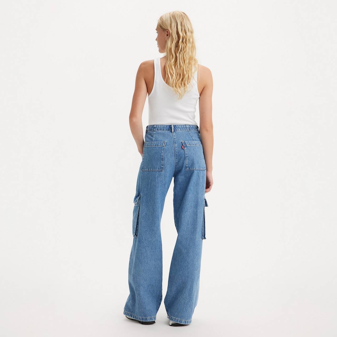 BAGGY CARGO WOMEN'S JEANS - 5