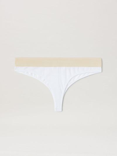 Palm Angels Logo Tape Thong outlook