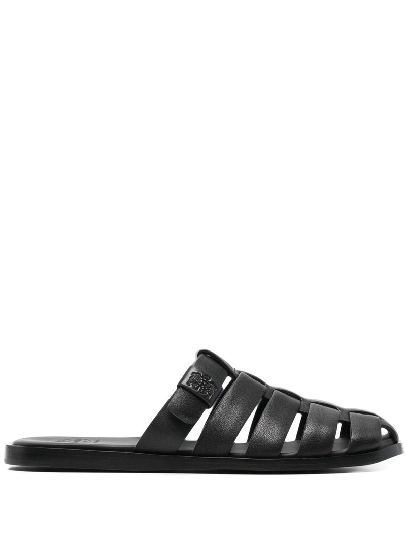 leather slides 1