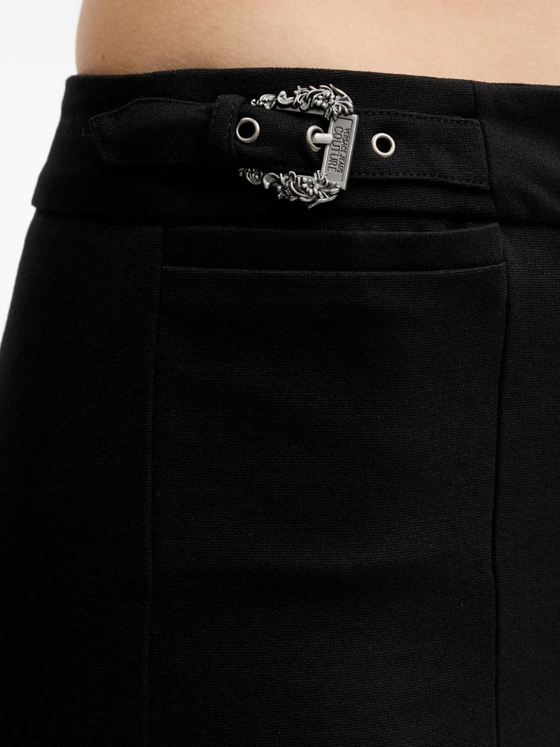 buckle-detailed trousers 5