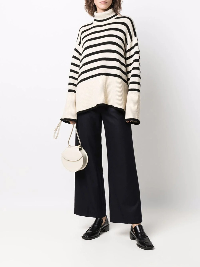 Aspesi high-waisted flared trousers outlook