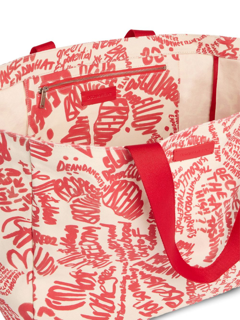 Rebel Hibiscus tote bag 5