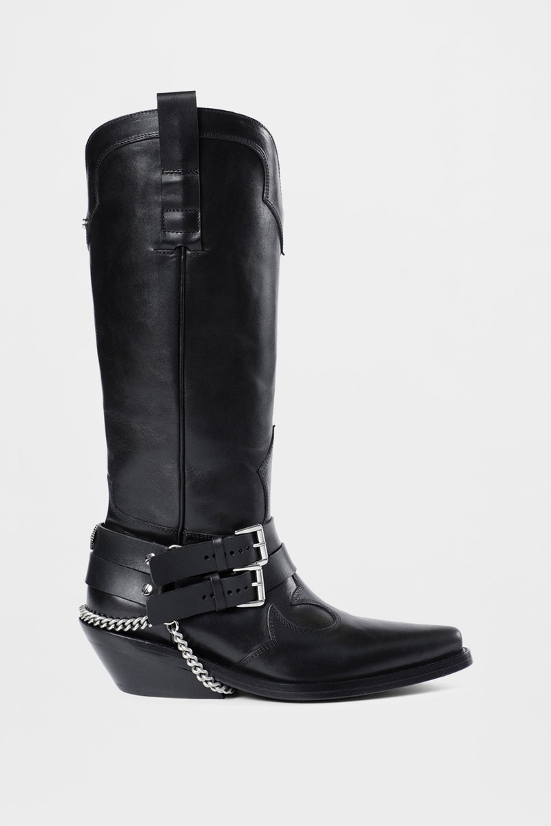 Finnbo Santiago Boots With Belts 6