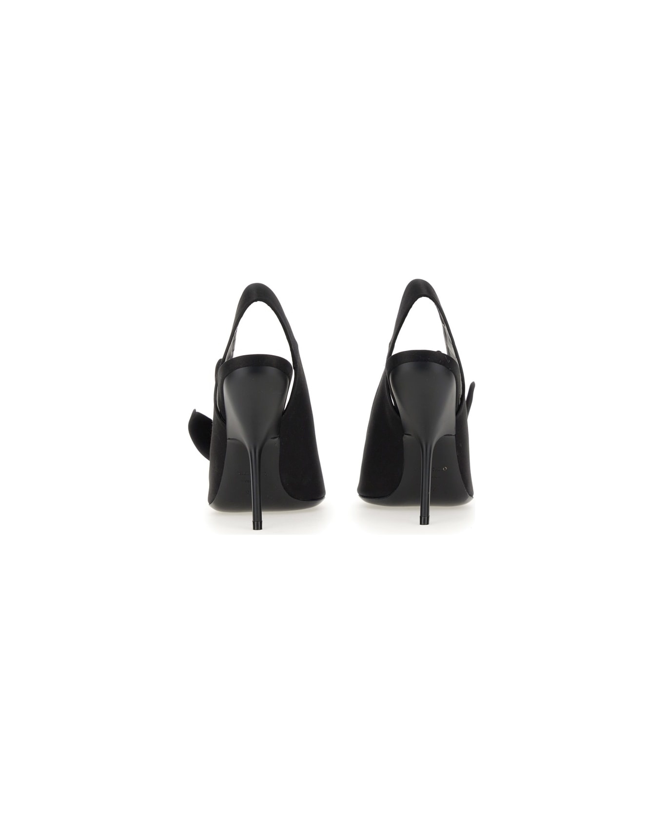 Sandal With Asymmetrical Bow - 3