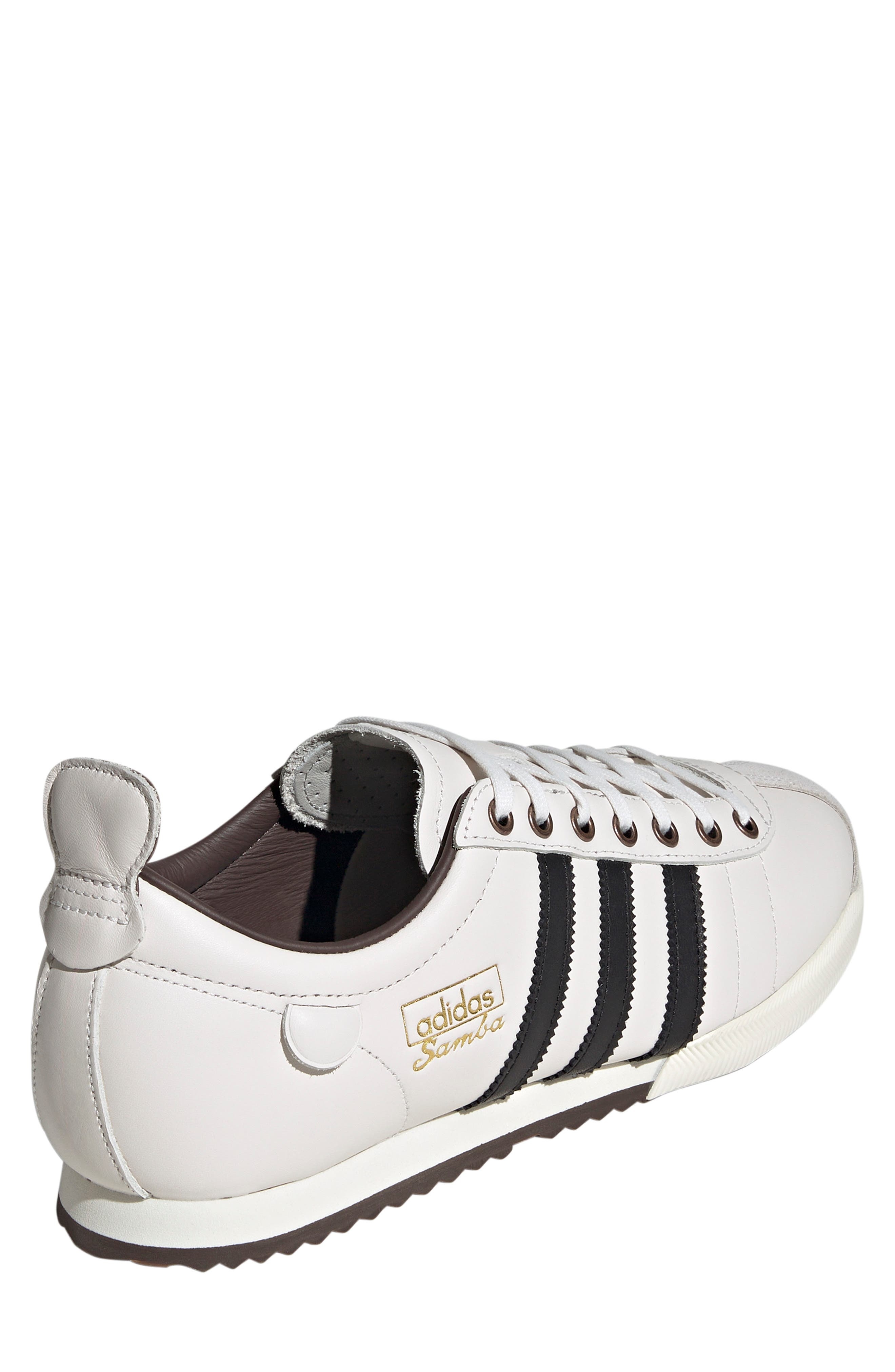 adidas Samba 62 Sneaker in Cloud White/Black/Brown at Nordstrom - 2