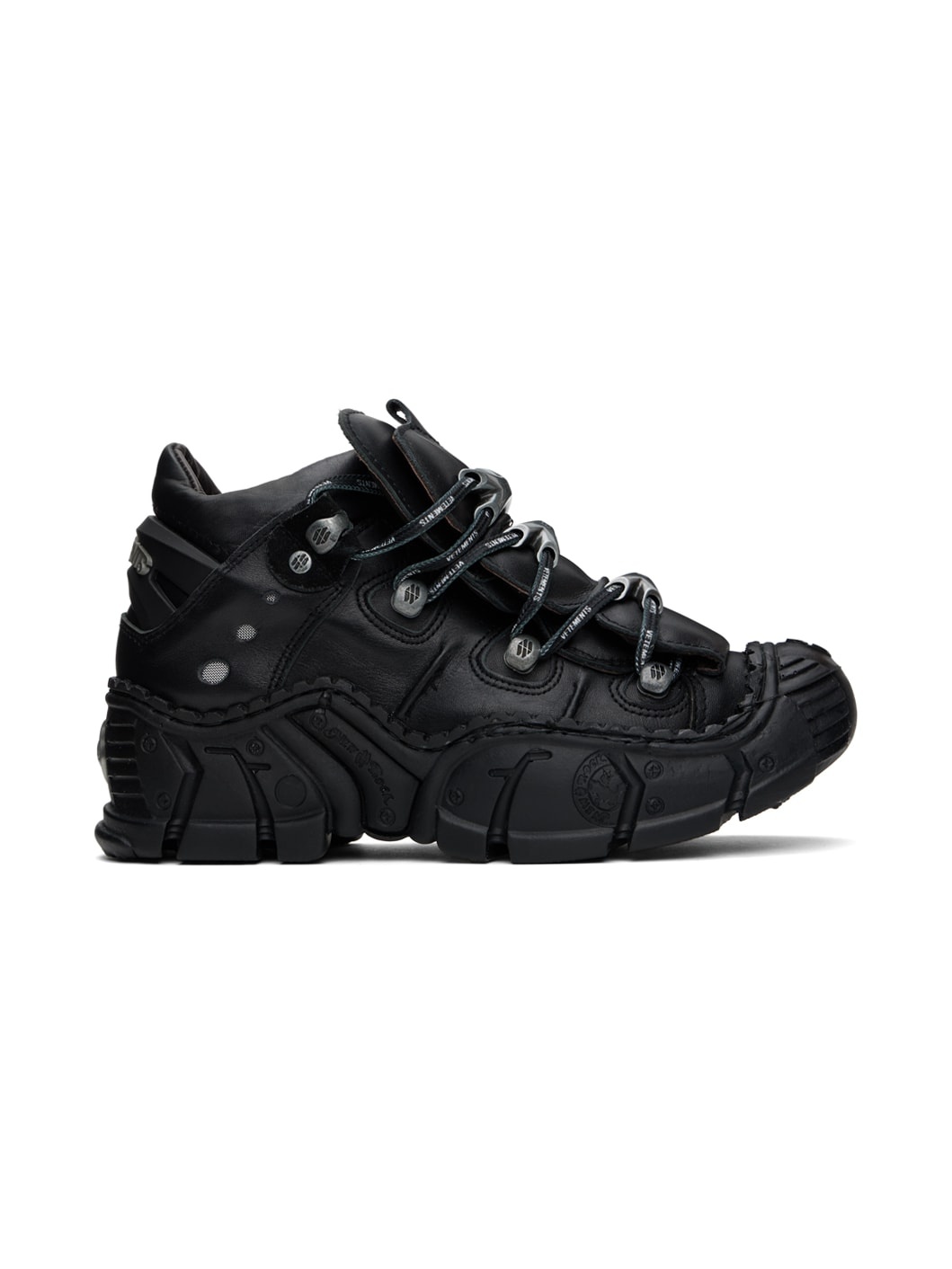 Black New Rock Edition Race Sneakers - 1