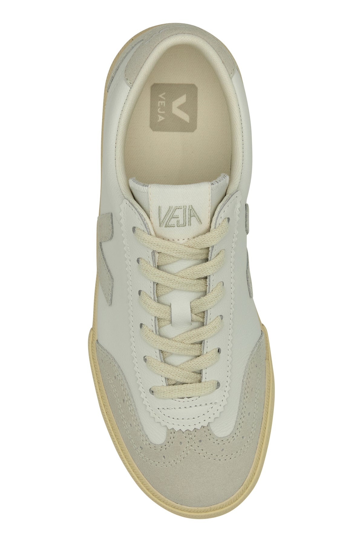White leather Volley O.T. sneakers - 4