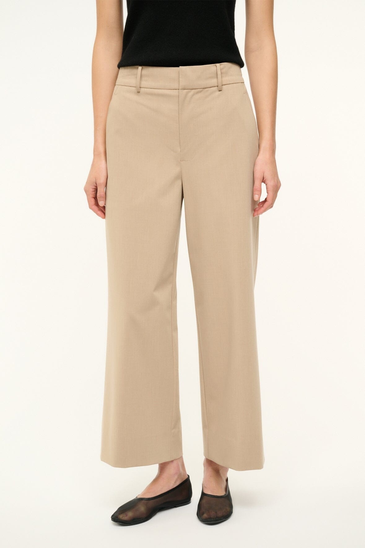 STAUD PRINCE CROPPED PANT STONE - 5