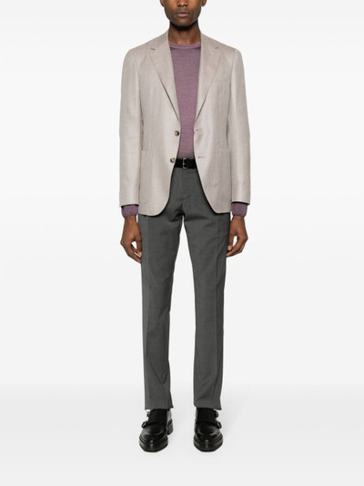 Canali single-breasted blazer outlook