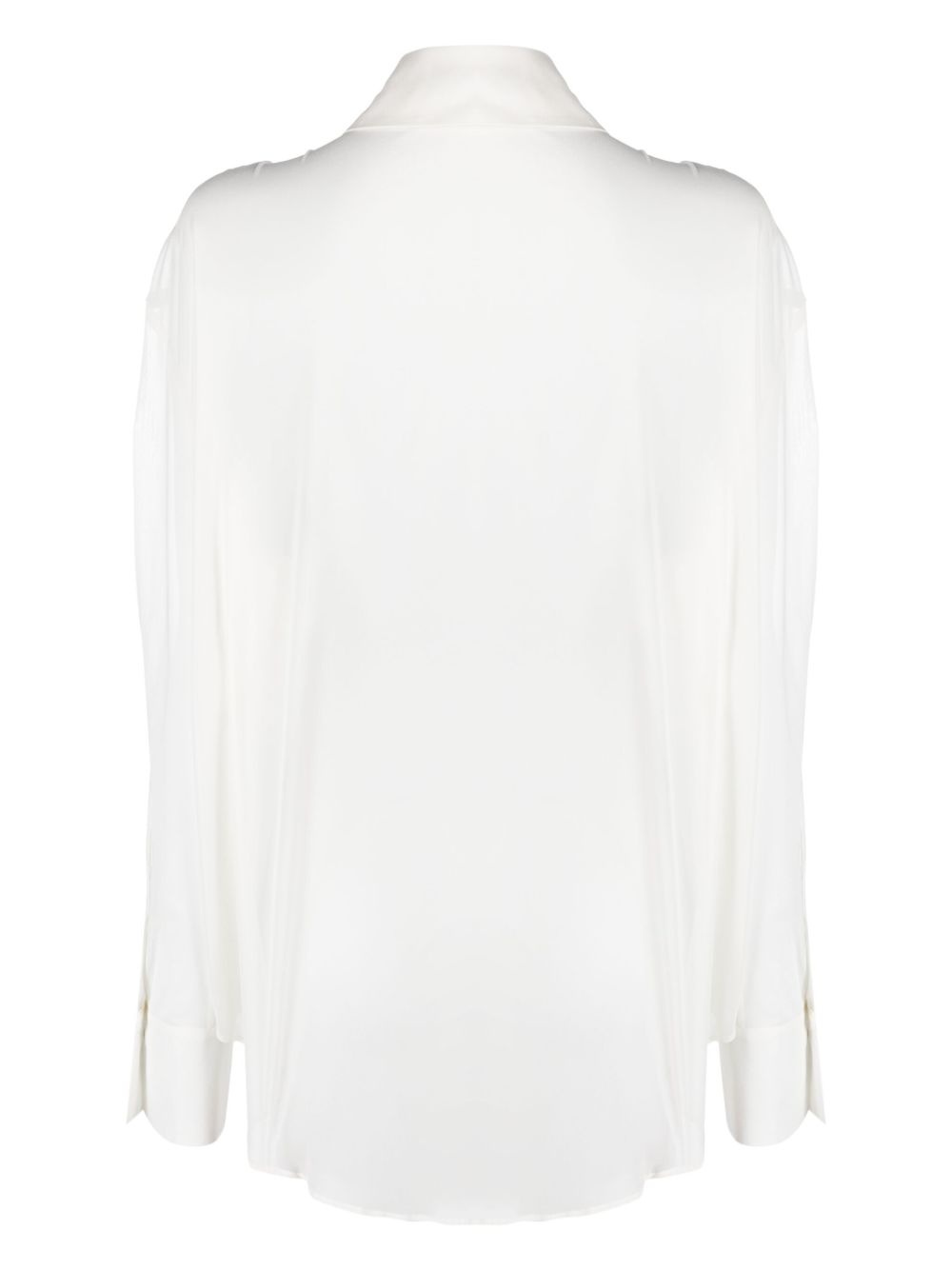 Tebulos knitted-panel shirt - 2