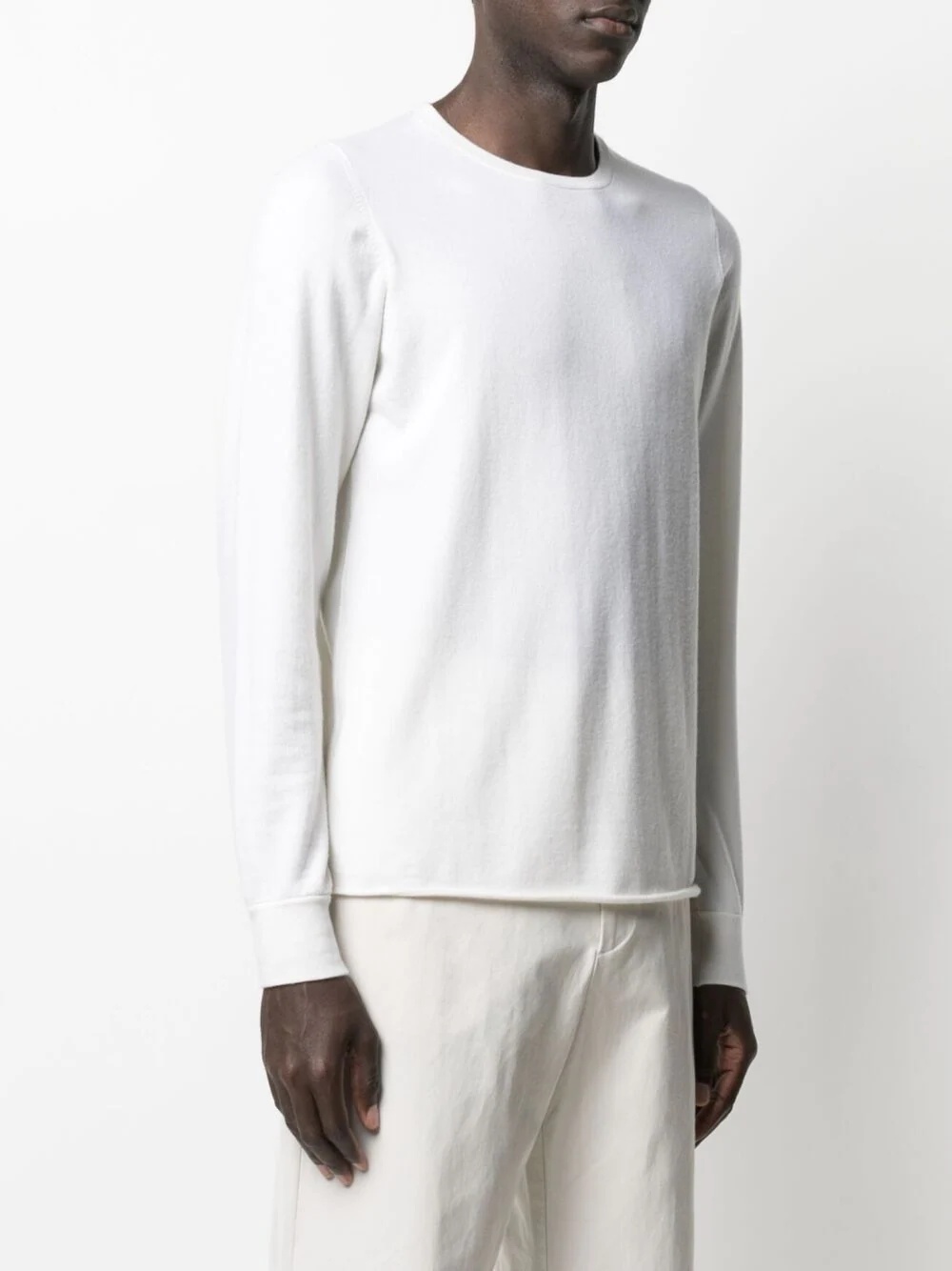 crew-neck cashmere sweatshirt - 4