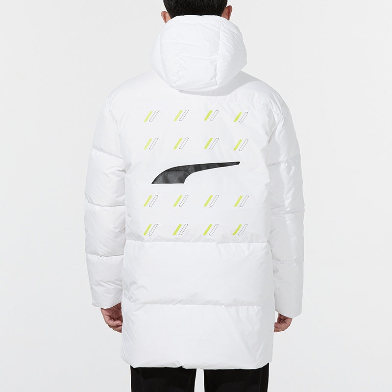 PUMA Windproof Down Warm Jacket 'White' 532916-02 - 4