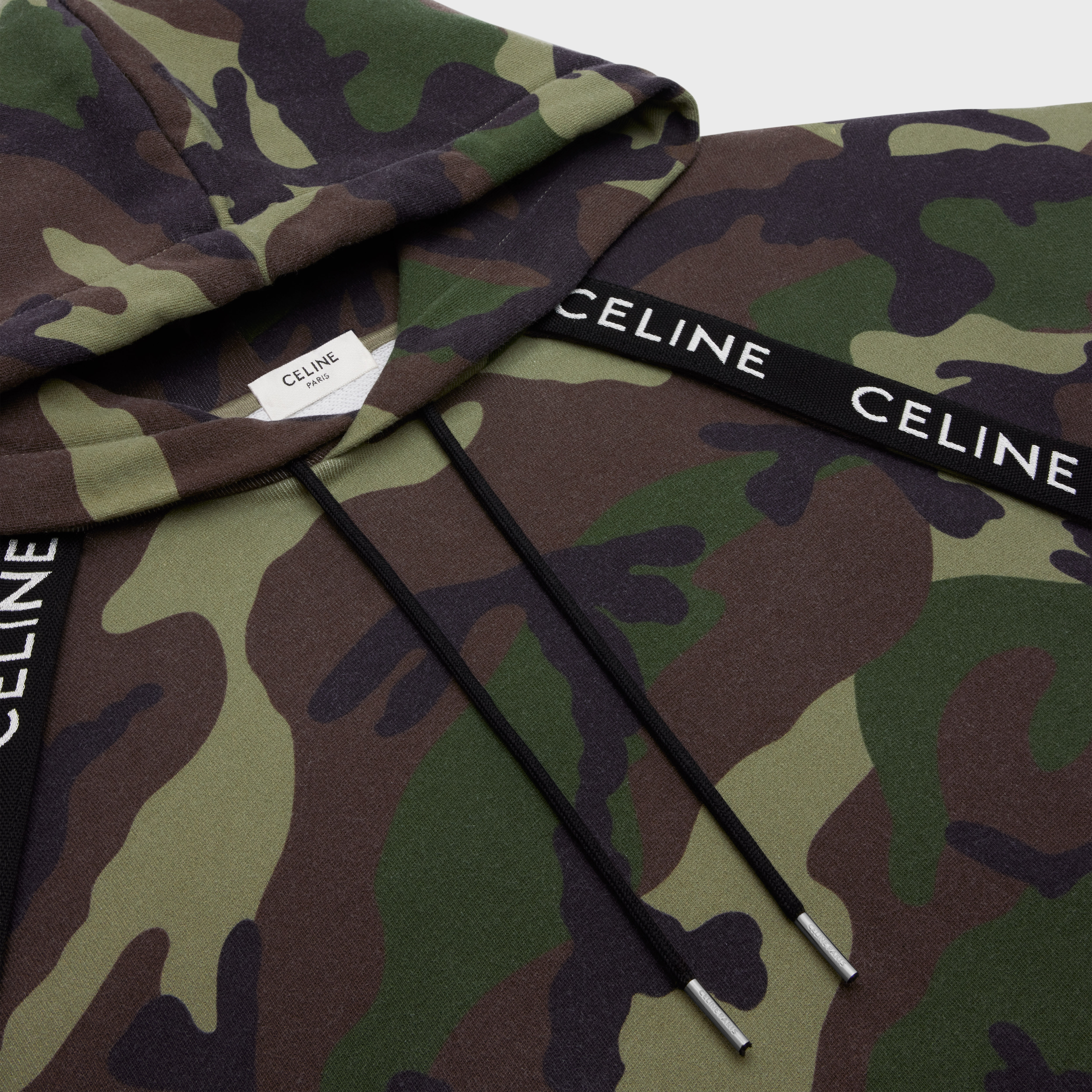 Celine bands hoodie in fleece - 3