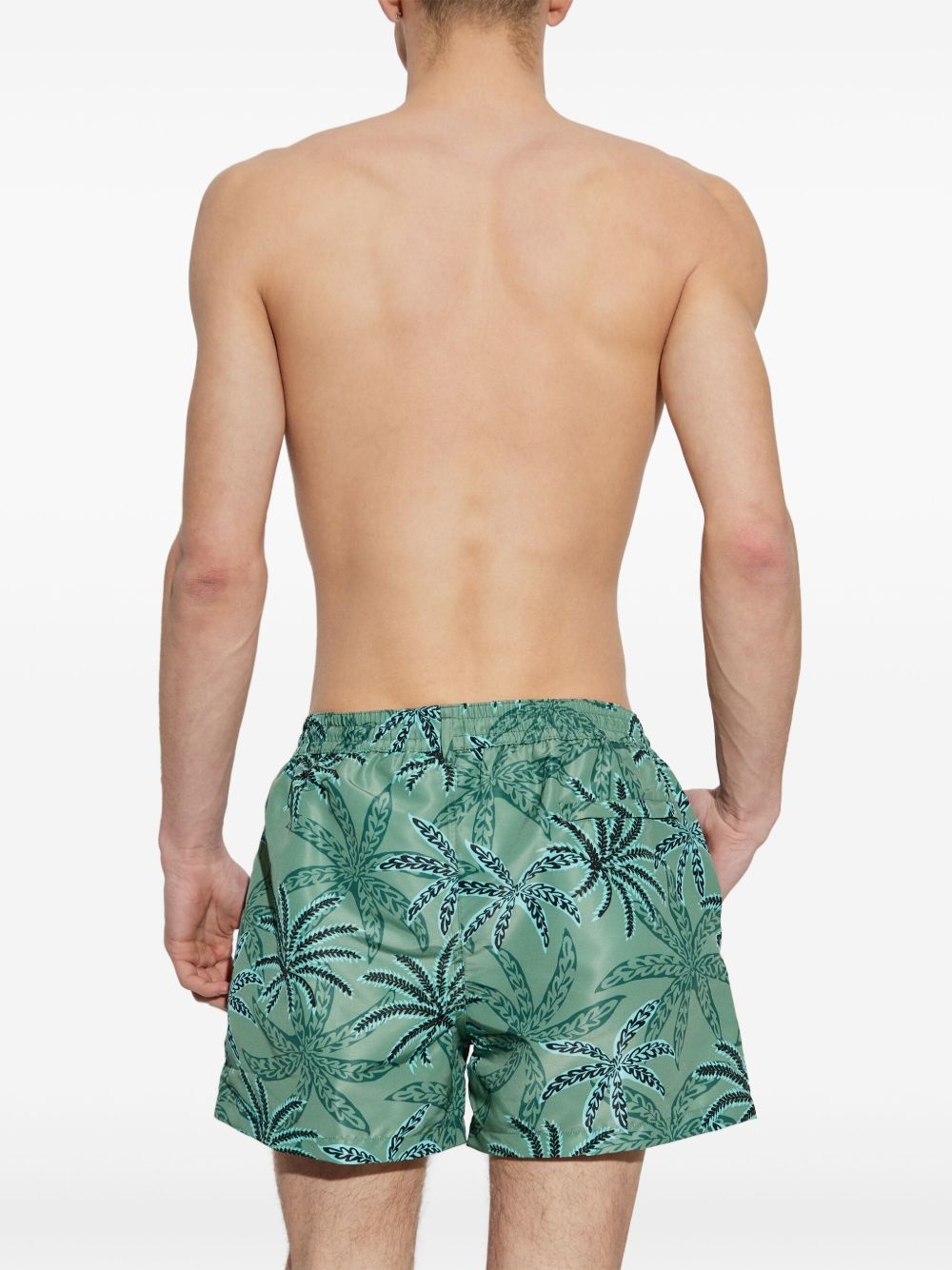 palm tree-print swim shorts - 3