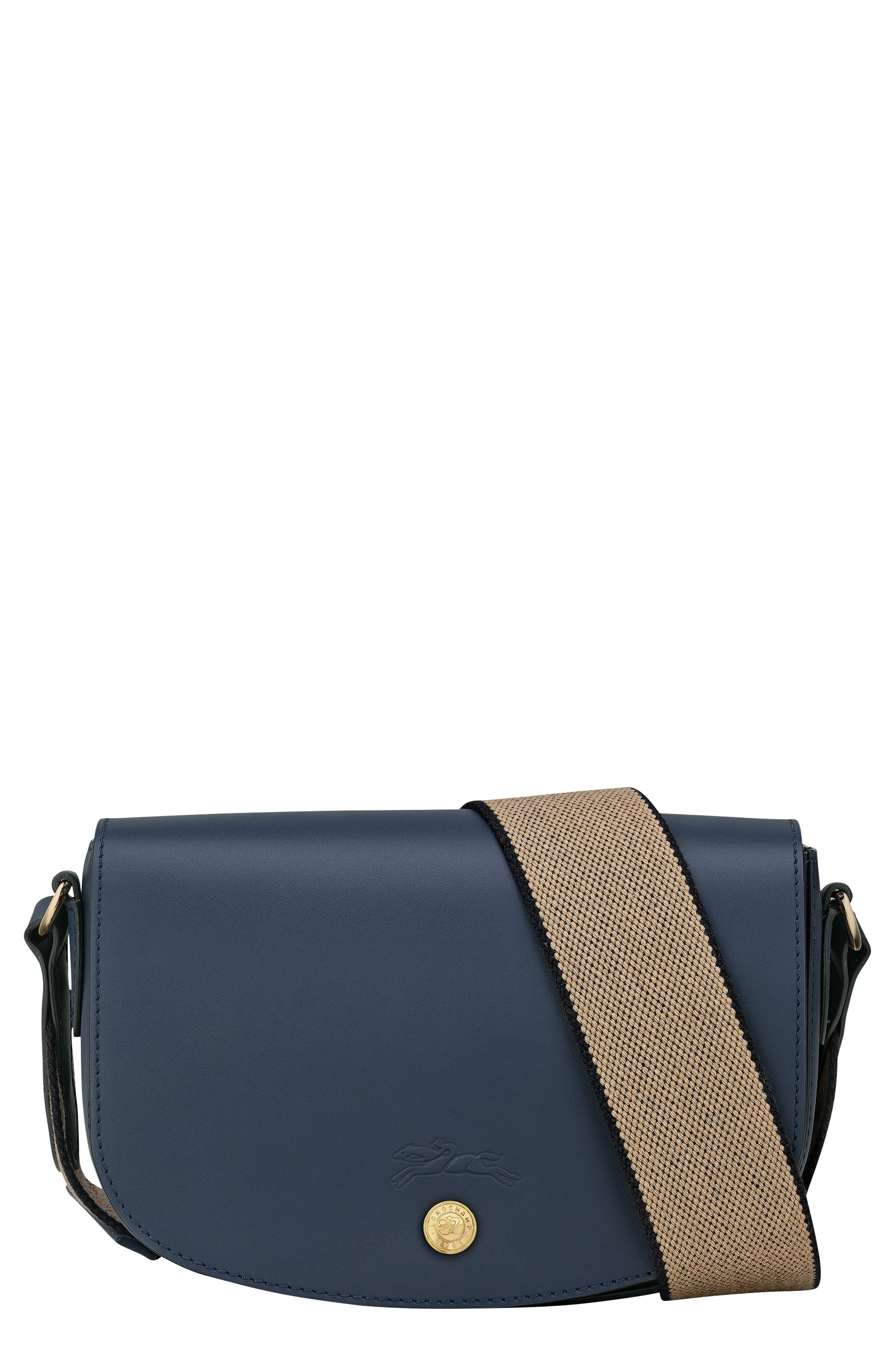 Longchamp Small Épure Leather Crossbody Bag in Navy at Nordstrom - 1
