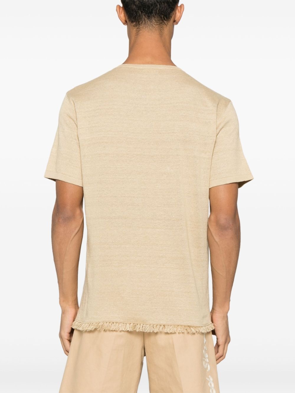 linen T-shirt - 3