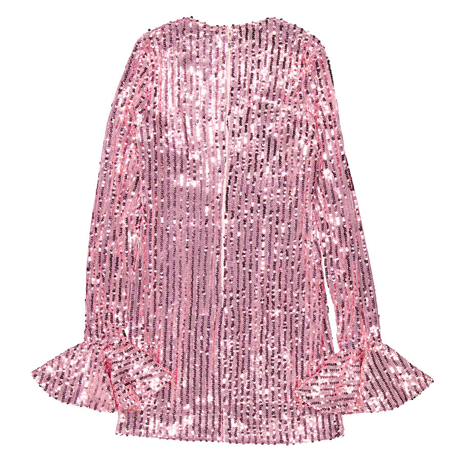 Rotate Sequins LS Mini Dress - 6
