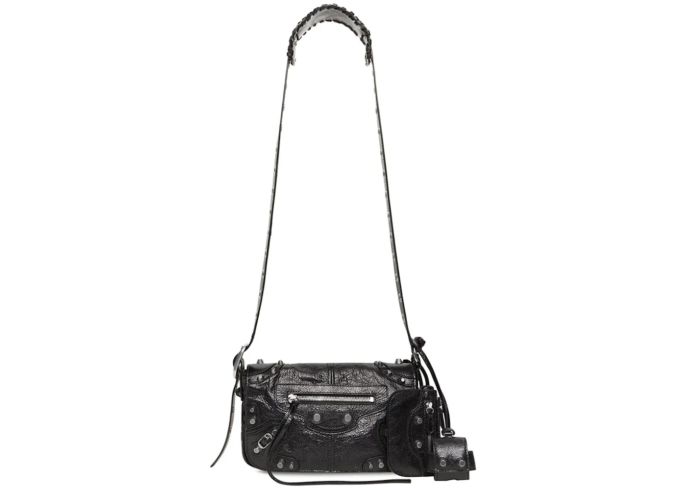 Balenciaga Le Cagole XS Flap Bag Black - 1