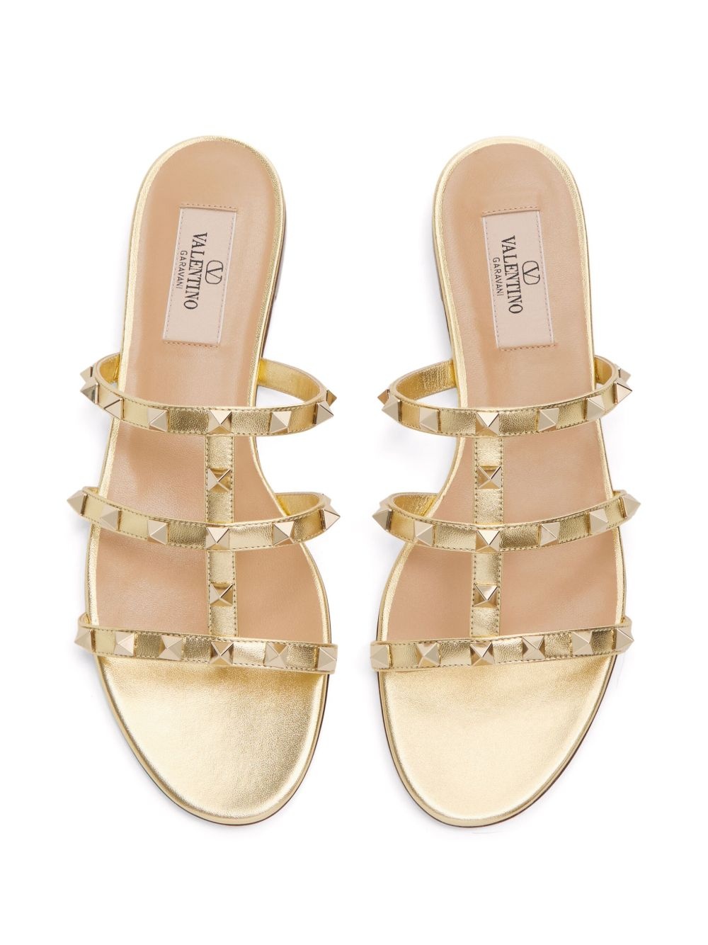 Rockstud flat sandals - 4