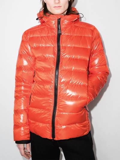 Canada Goose Core Crofton zip-up padded jacket outlook