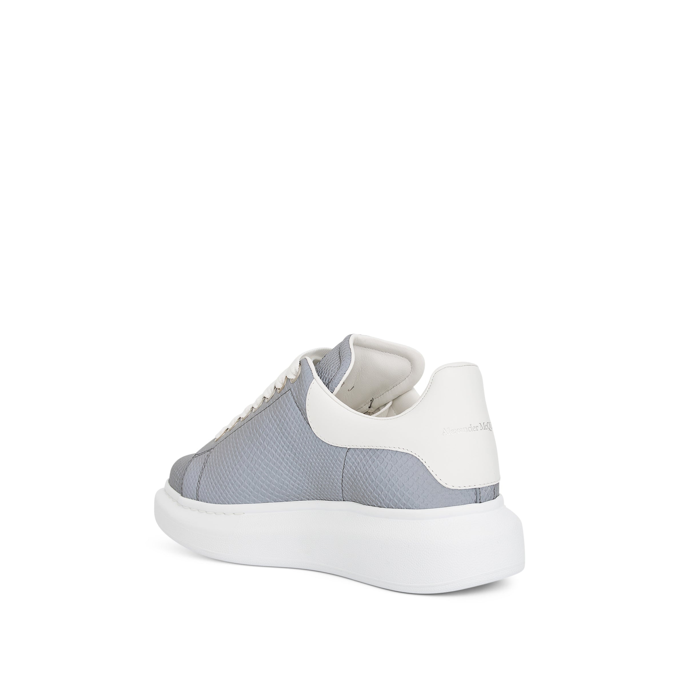 Larry Reflective Sneaker in Grey/White - 3
