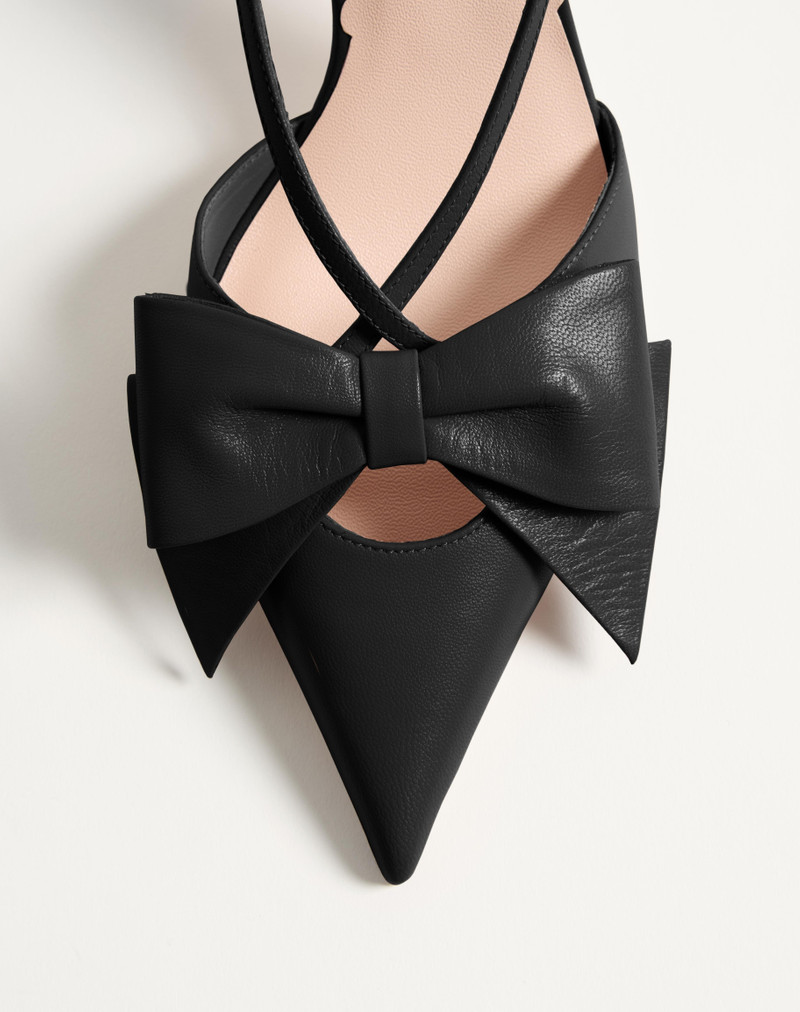 Valentino BOWOW SLINGBACK PUMPS IN KIDSKIN 85MM outlook