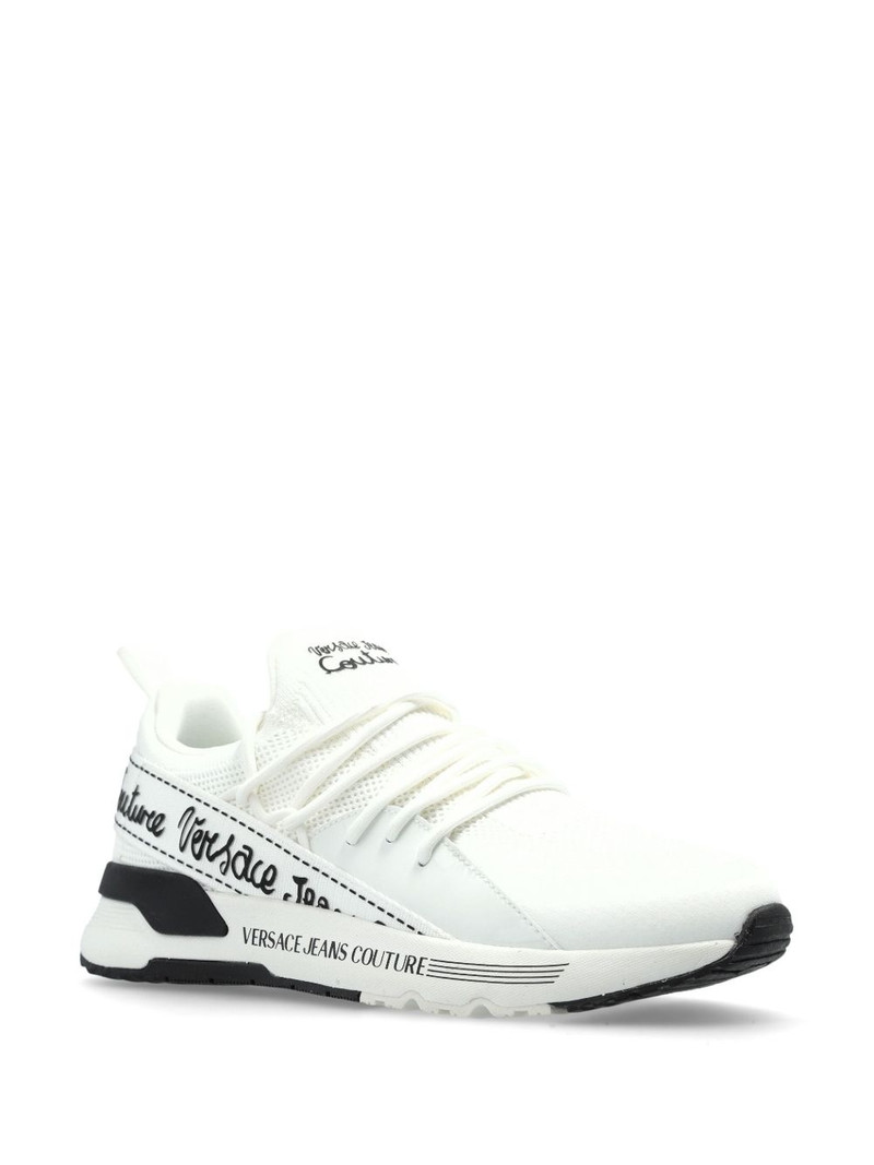 VERSACE JEANS COUTURE logo-print sneakers outlook