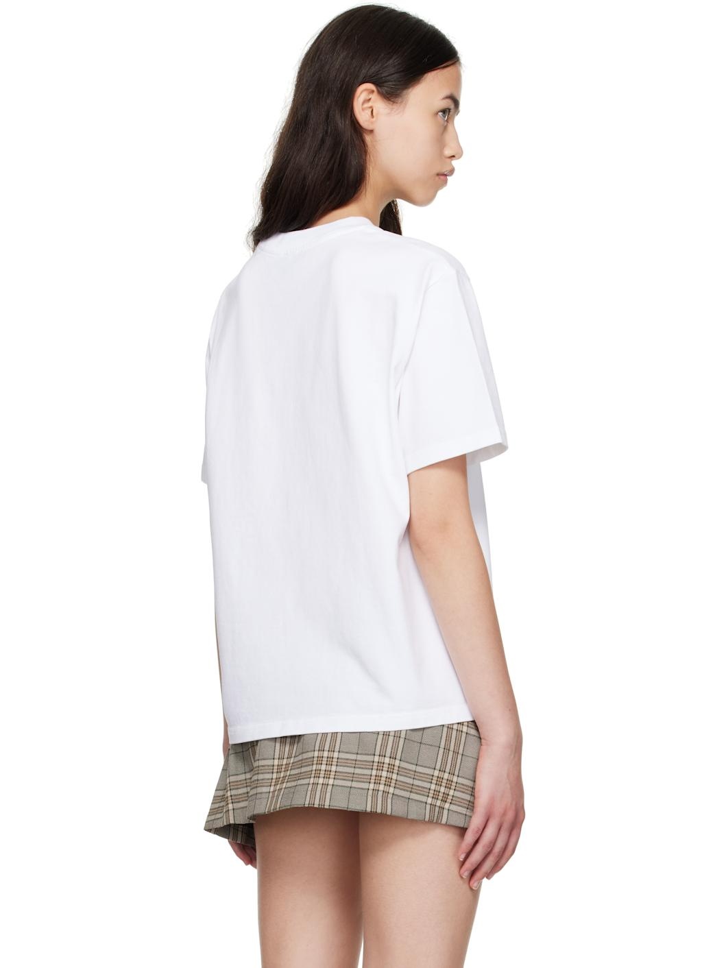 White Tennis Club T-shirt - 3