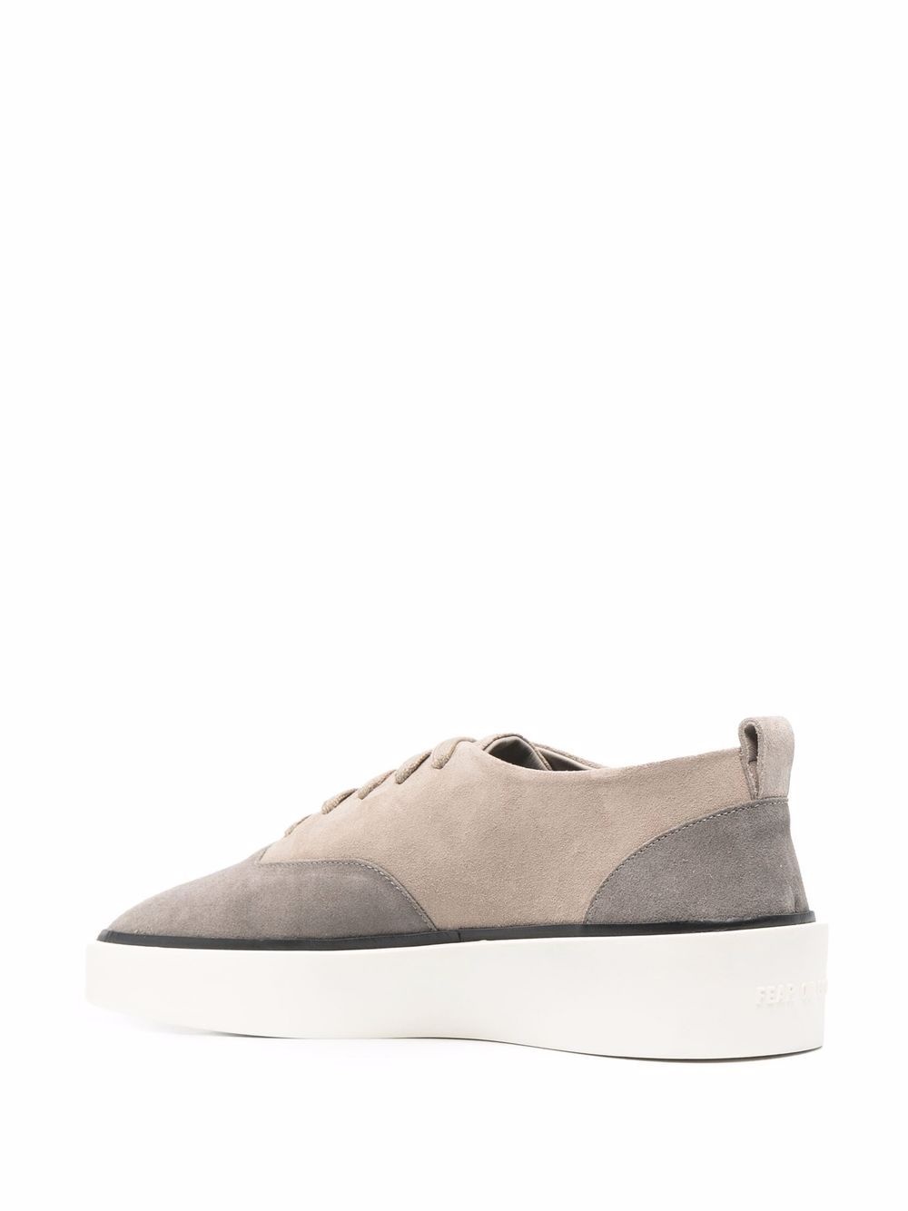 suede low-top sneakers - 3