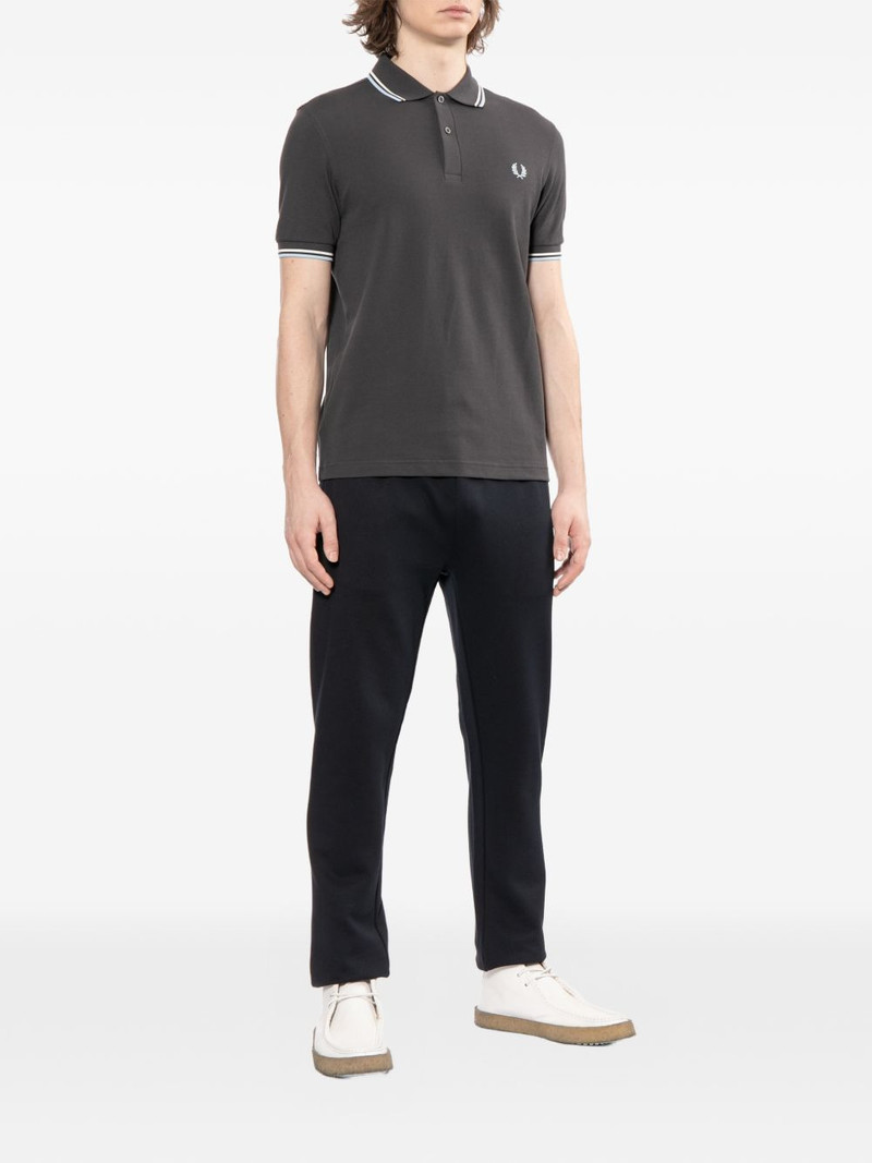 Fred Perry embroidered short-sleeve polo shirt outlook