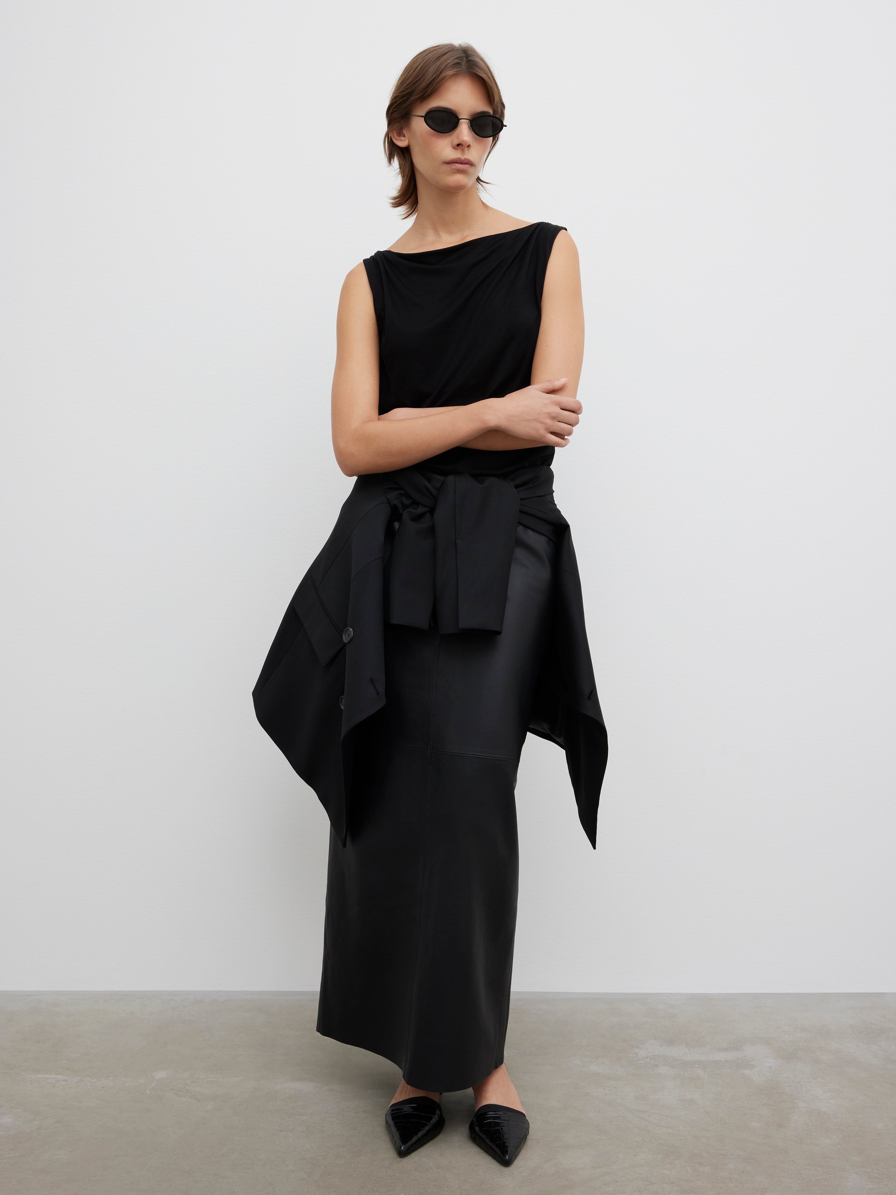 Square neck top - 2