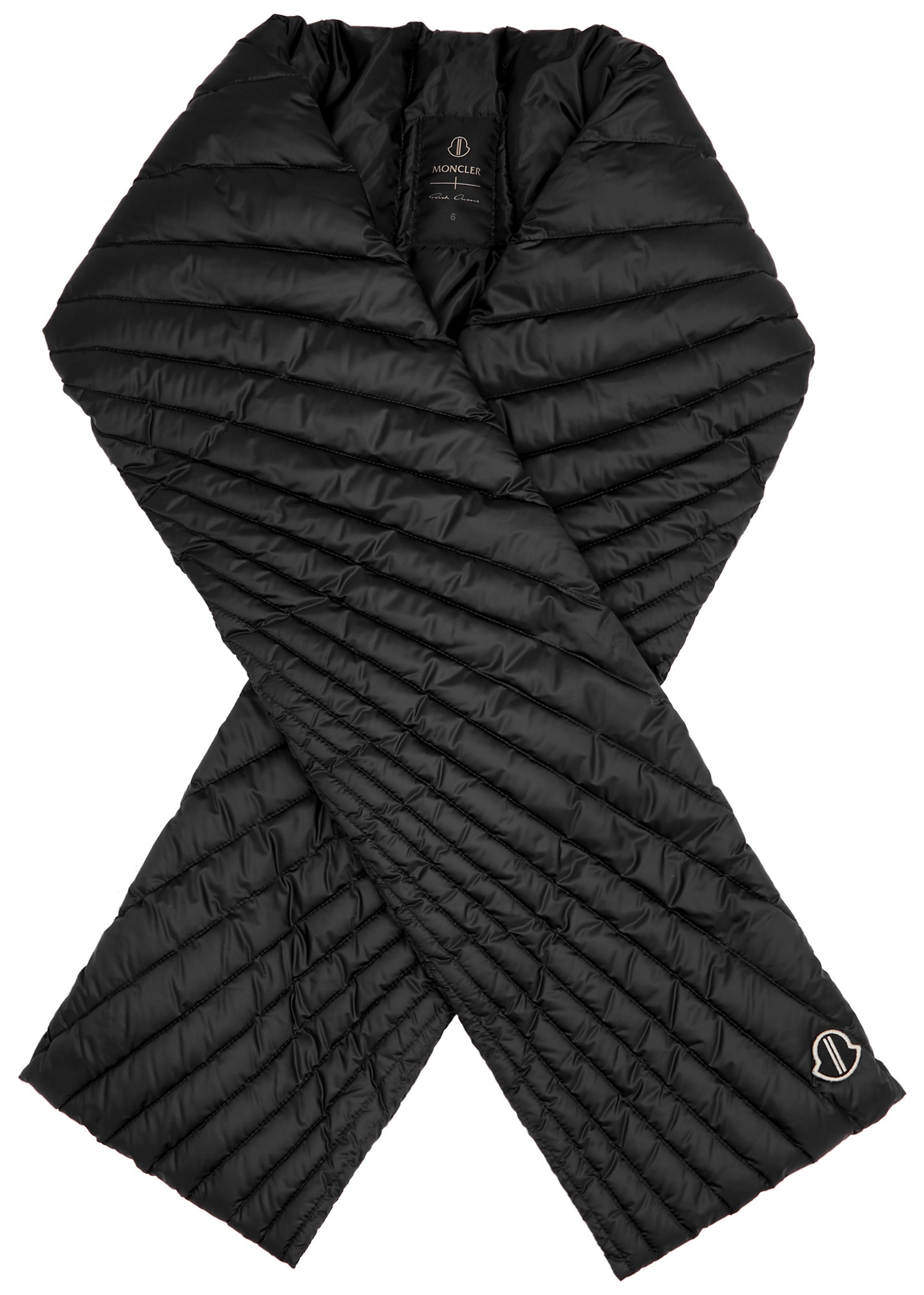 X Moncler Radiance quilted shell scarf - 1