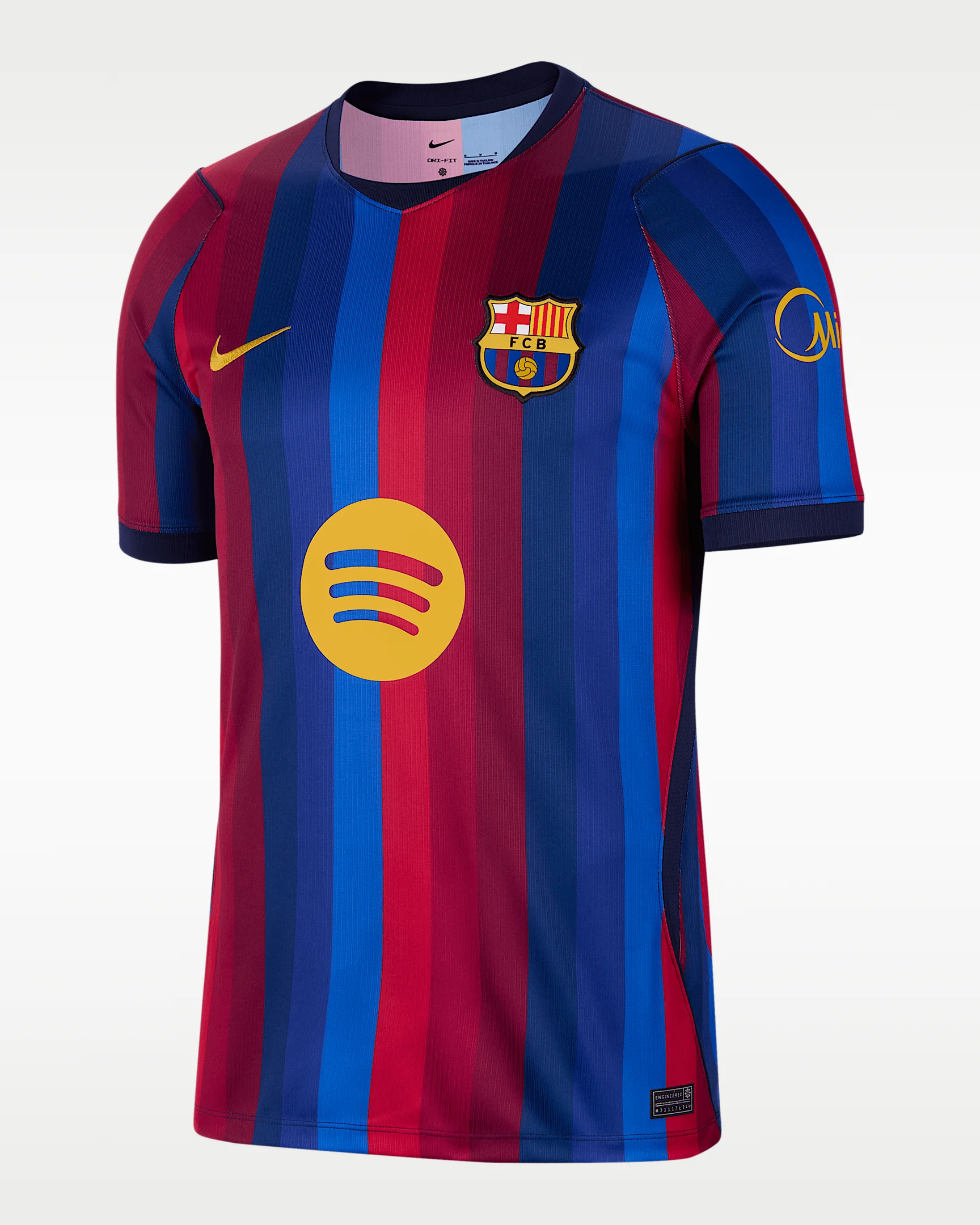 Frenkie de Jong FC Barcelona 2026/27 Stadium Home Men's Nike Dri-FIT Soccer Jersey - 1