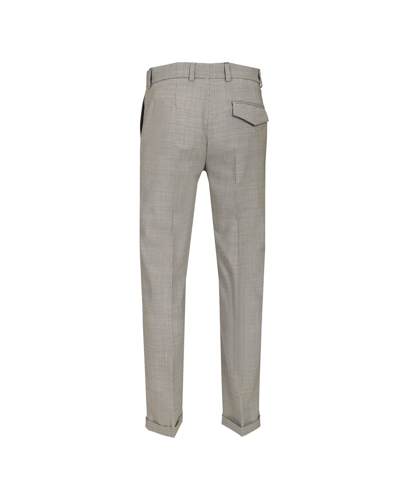 Pied De Poule Trousers - 2