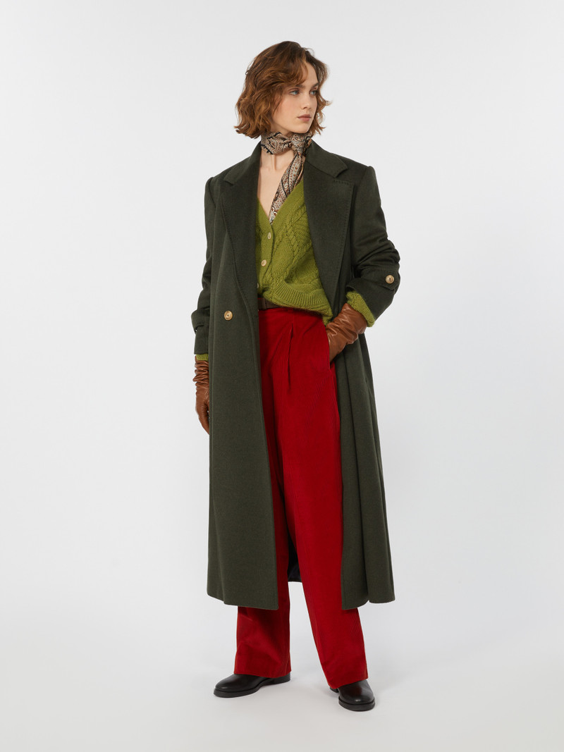 WEEKEND Max Mara SMALTO Wool broadcloth coat outlook