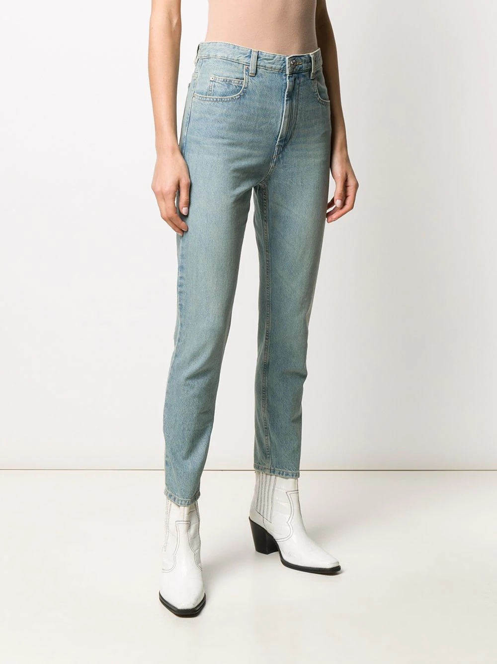 Neaj high-rise cropped jeans - 3