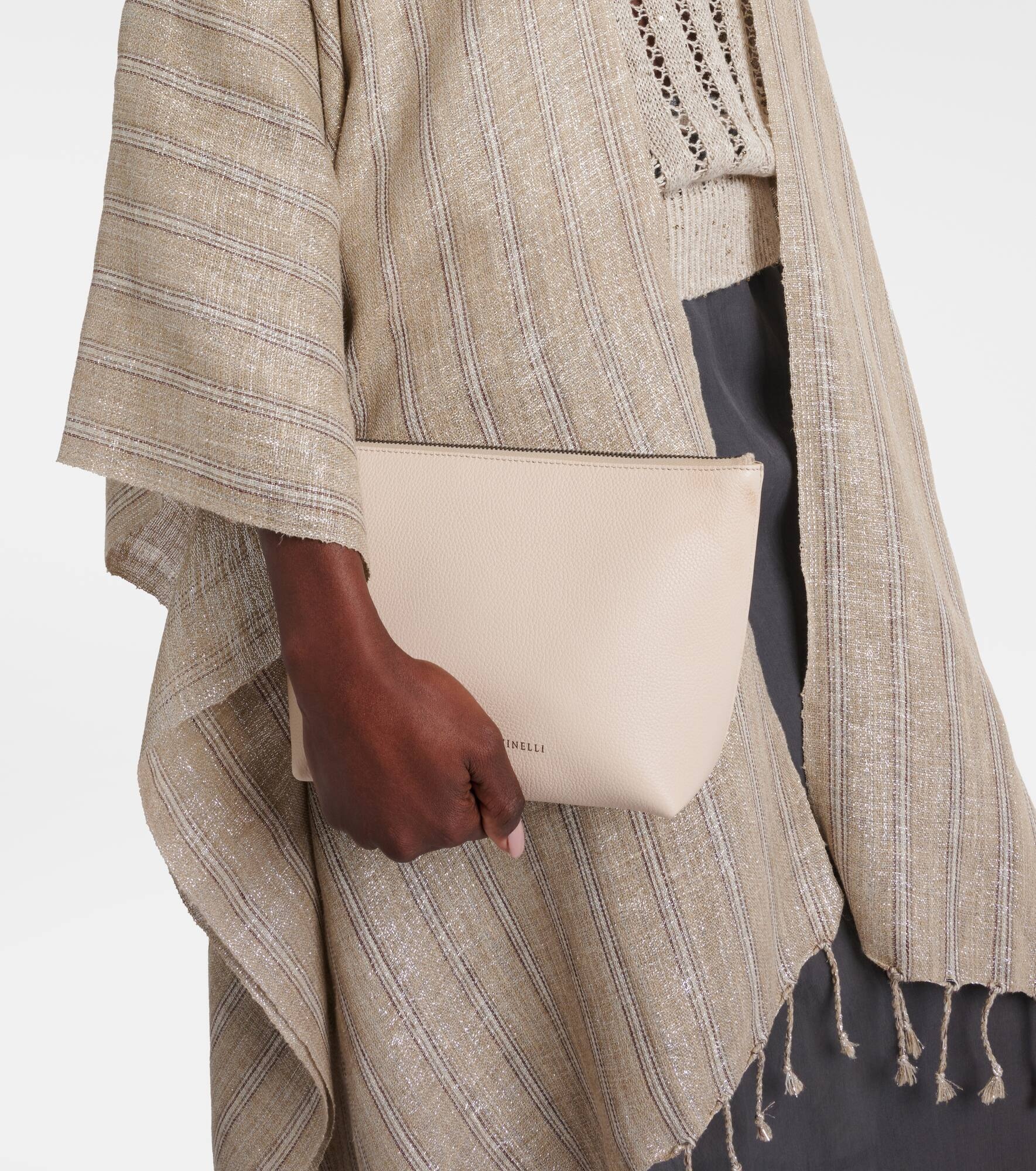 Small leather clutch - 2