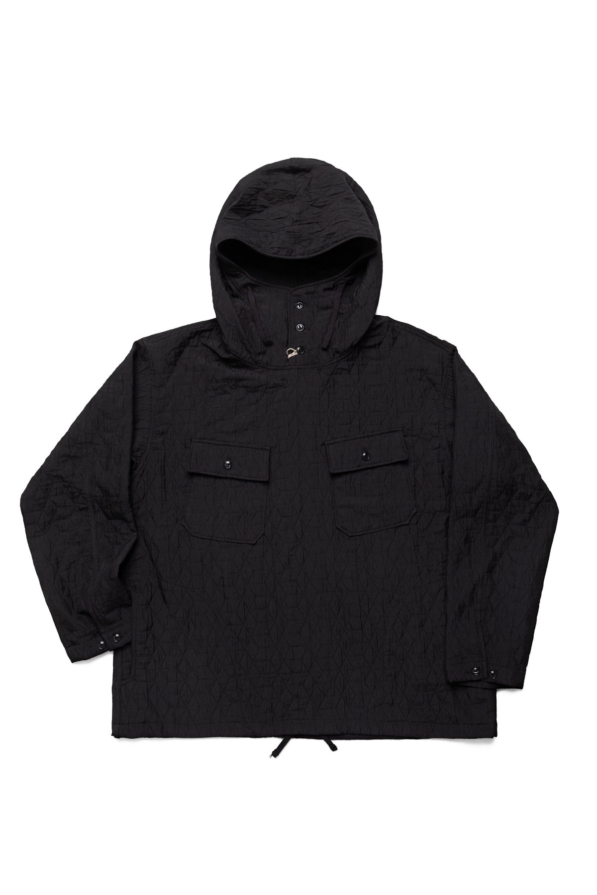 Cagoule Shirt Polyester Geo Quilt - Black - 1