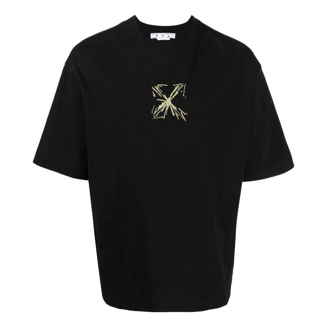 Off-White Arrows-Motif Tee 'Black' OMAA120S23JER0021017 - 1