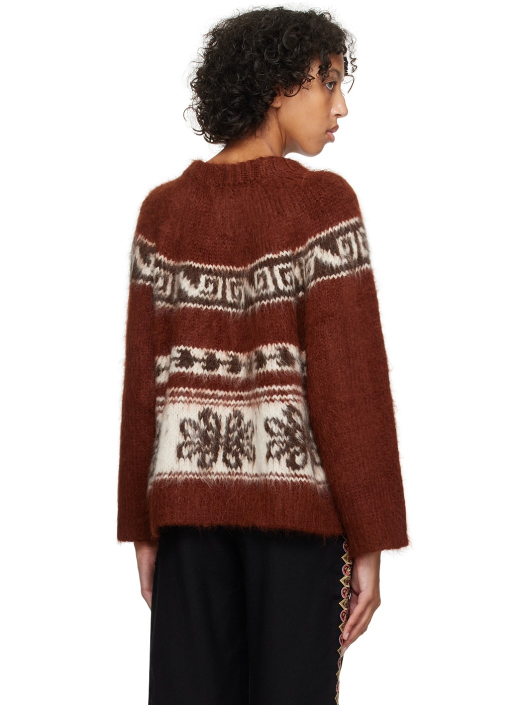 Brown Nobska Sweater - 3