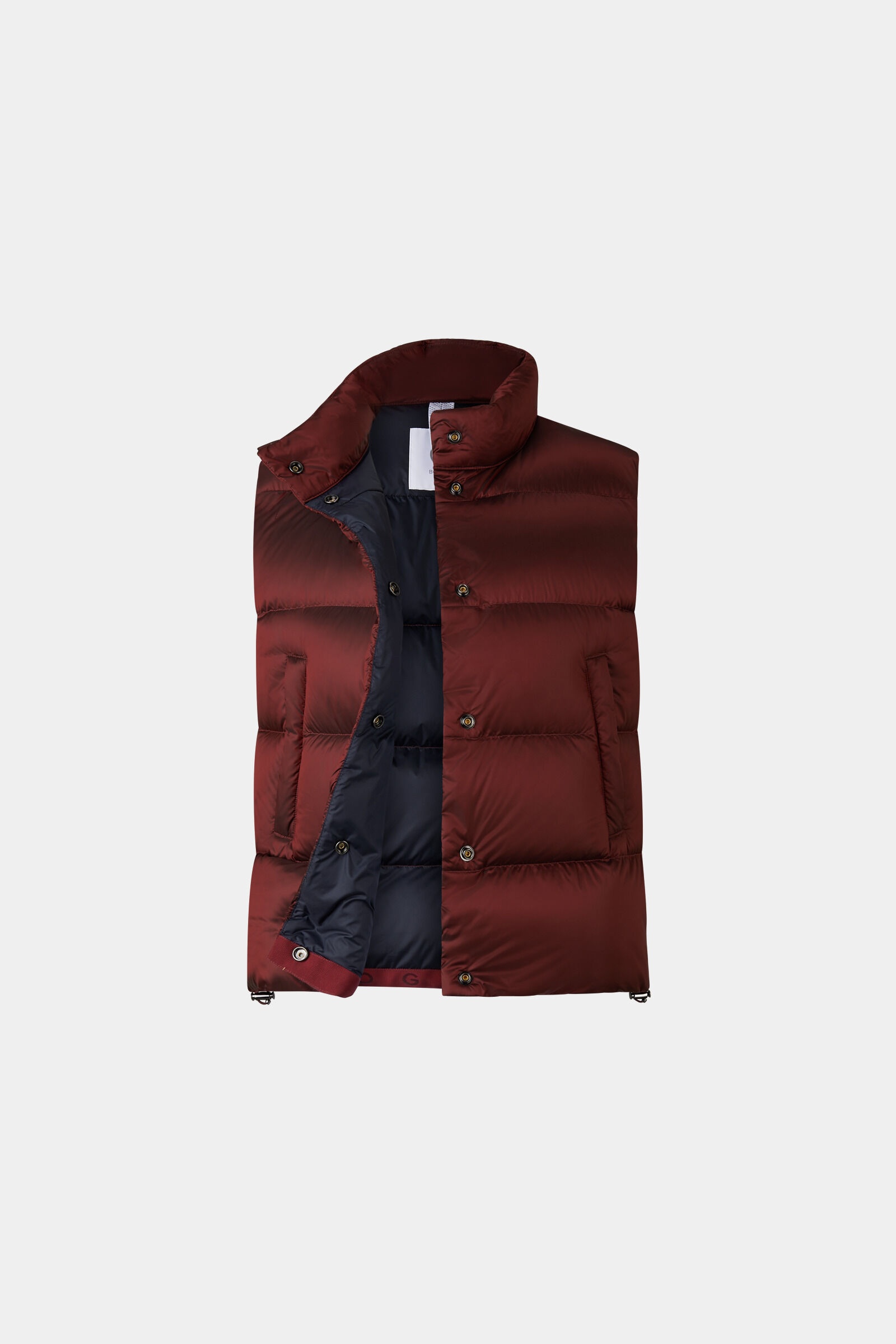 Orely down vest in Wine red - 7