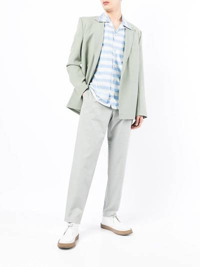 Paul Smith cotton tapered trousers outlook