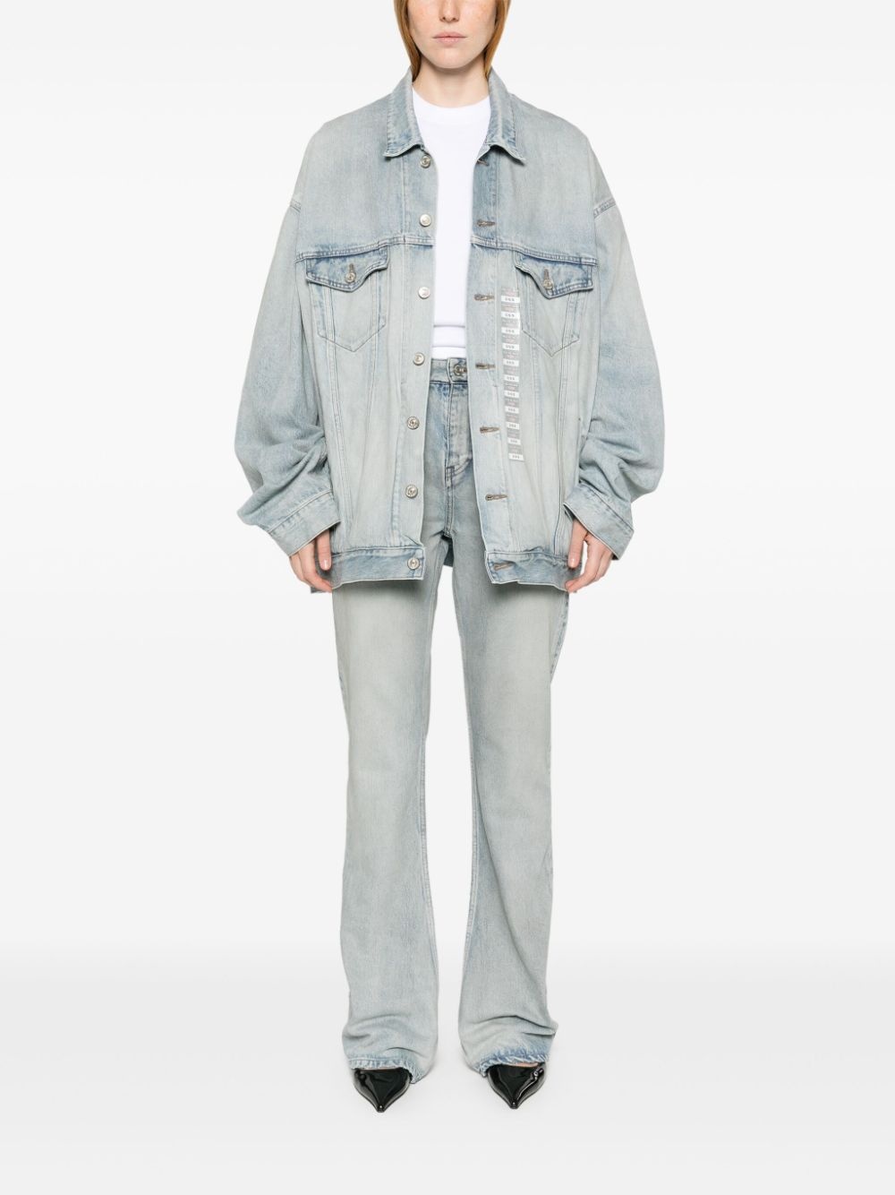 oversized denim jacket - 3
