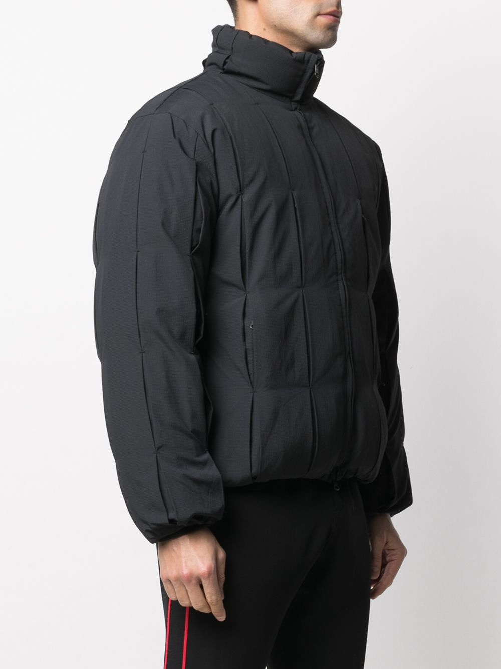 zipped padded jacket - 3
