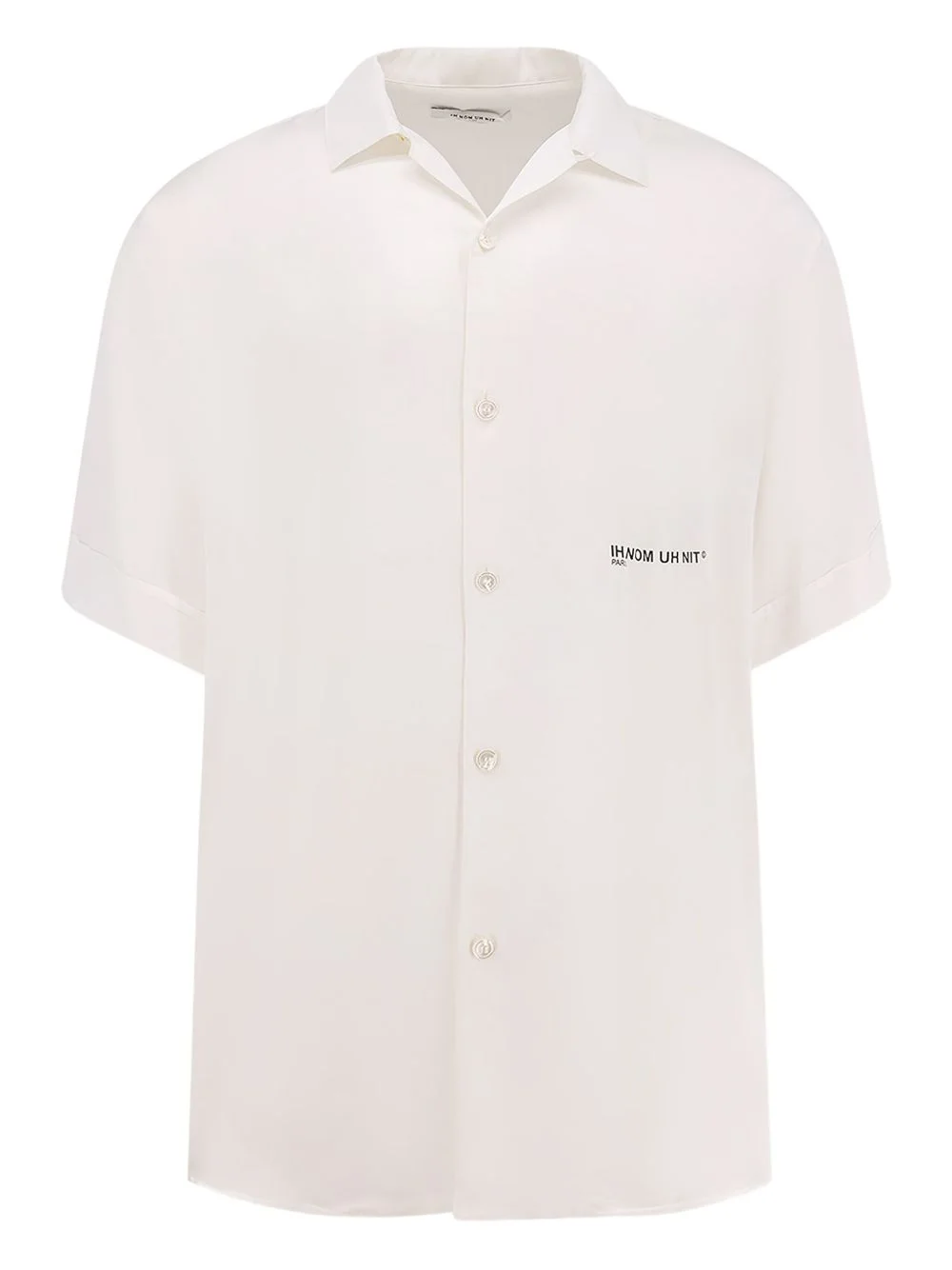 logo-print short-sleeve shirt - 1